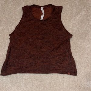 Lululemon work out crop top